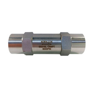 Check Vertical x 6000 PSI NPTH
